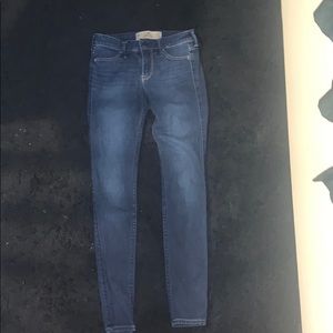 Hollister dark wash jean legging